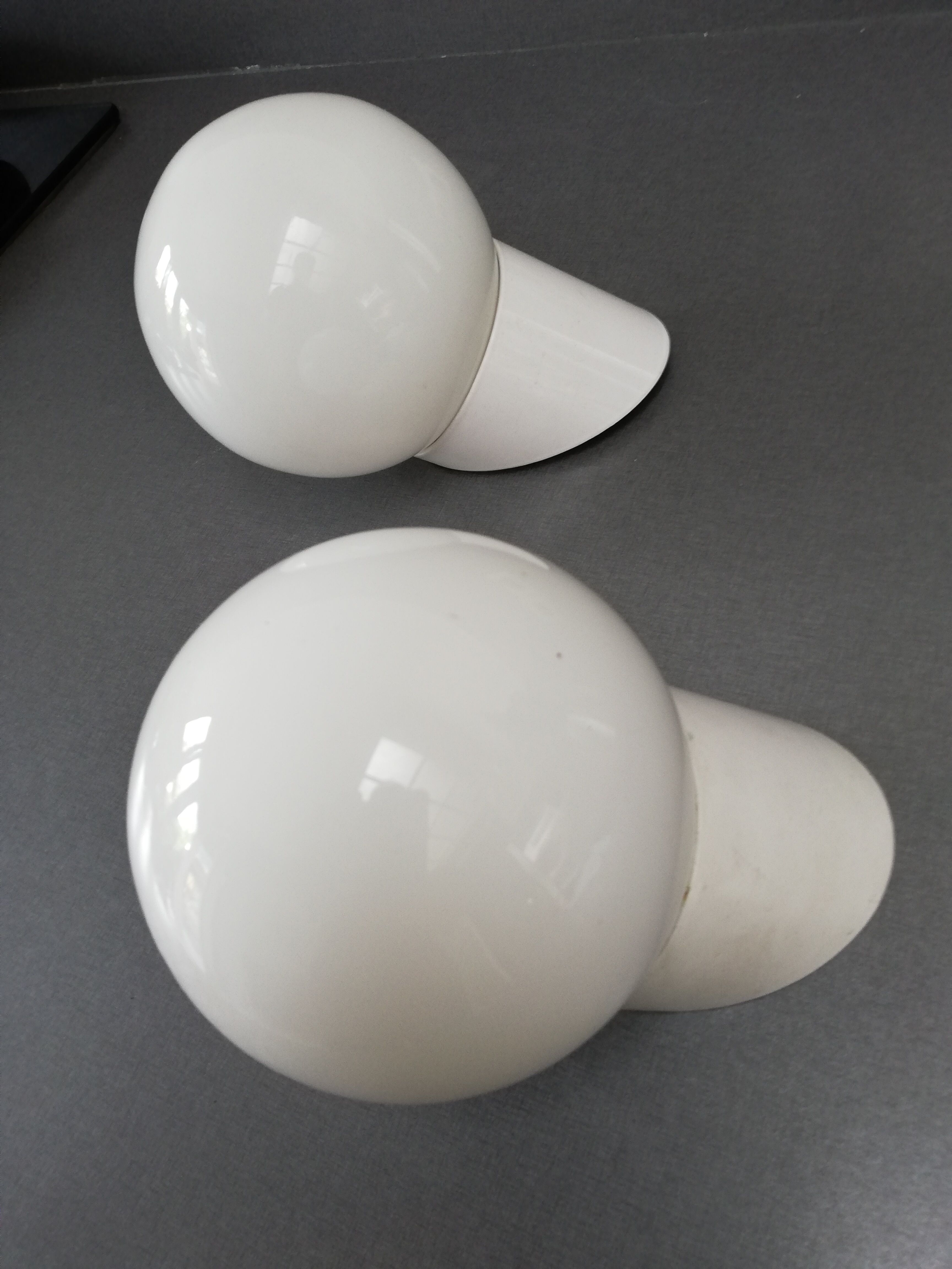 Pair of wall lamps Bo Niko vintage 60 70