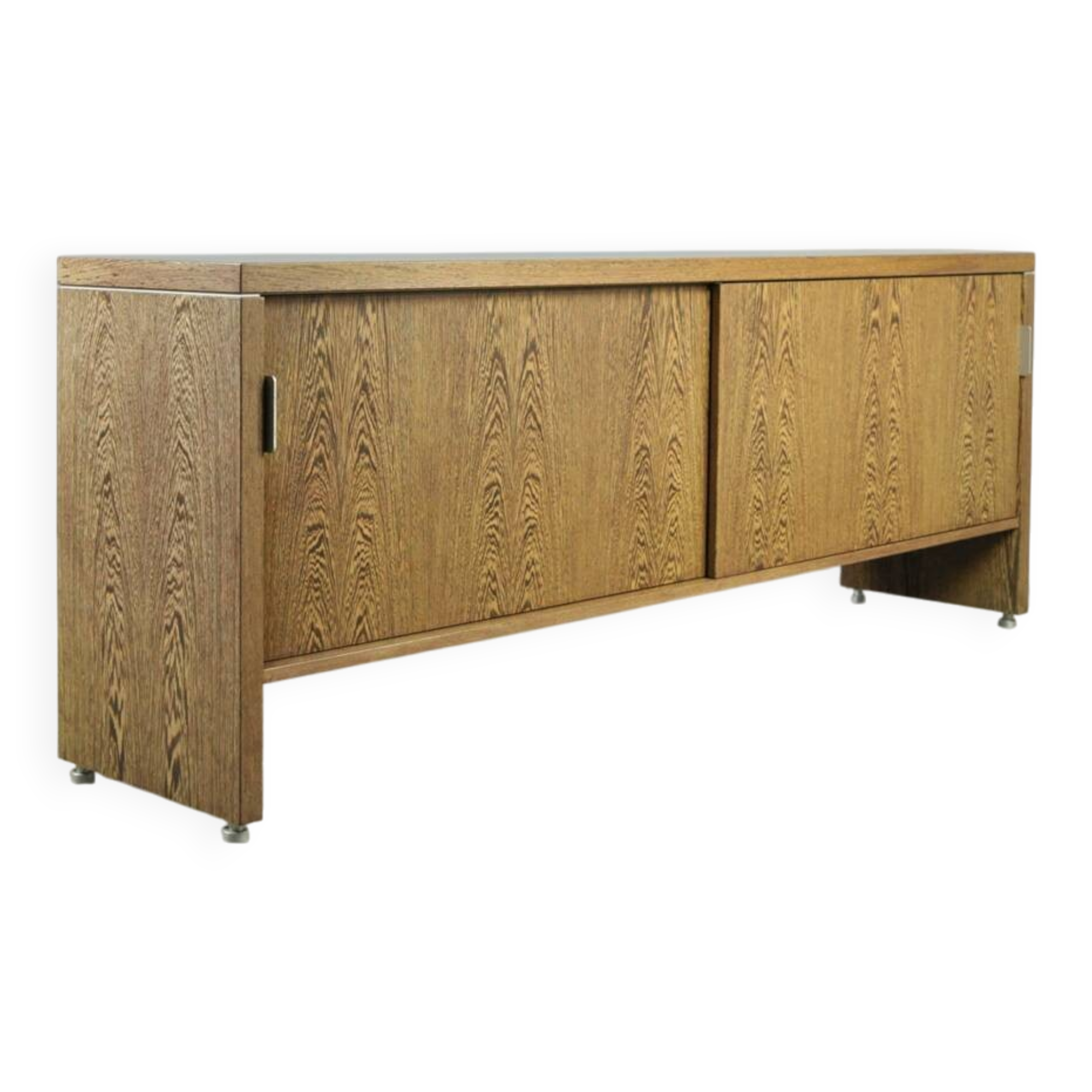 Modern DUTCH DESIGN vintage sideboard with Wenge finish, 1980s