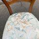 Antique flying chair in Restoration / Louis-Philippe style made of solid wood.