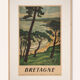 Bretagne, Affiche de voyage SNCF, 86 x 123 cm