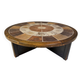 Table basse danoise par Tue Poulsen pour Haslev Mobelsnedkeri, années 1960.