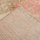 Red & beige vintage runner rug