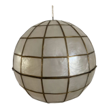 Ball in mother-of-pearl and brass to hang