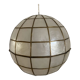 Ball in mother-of-pearl and brass to hang