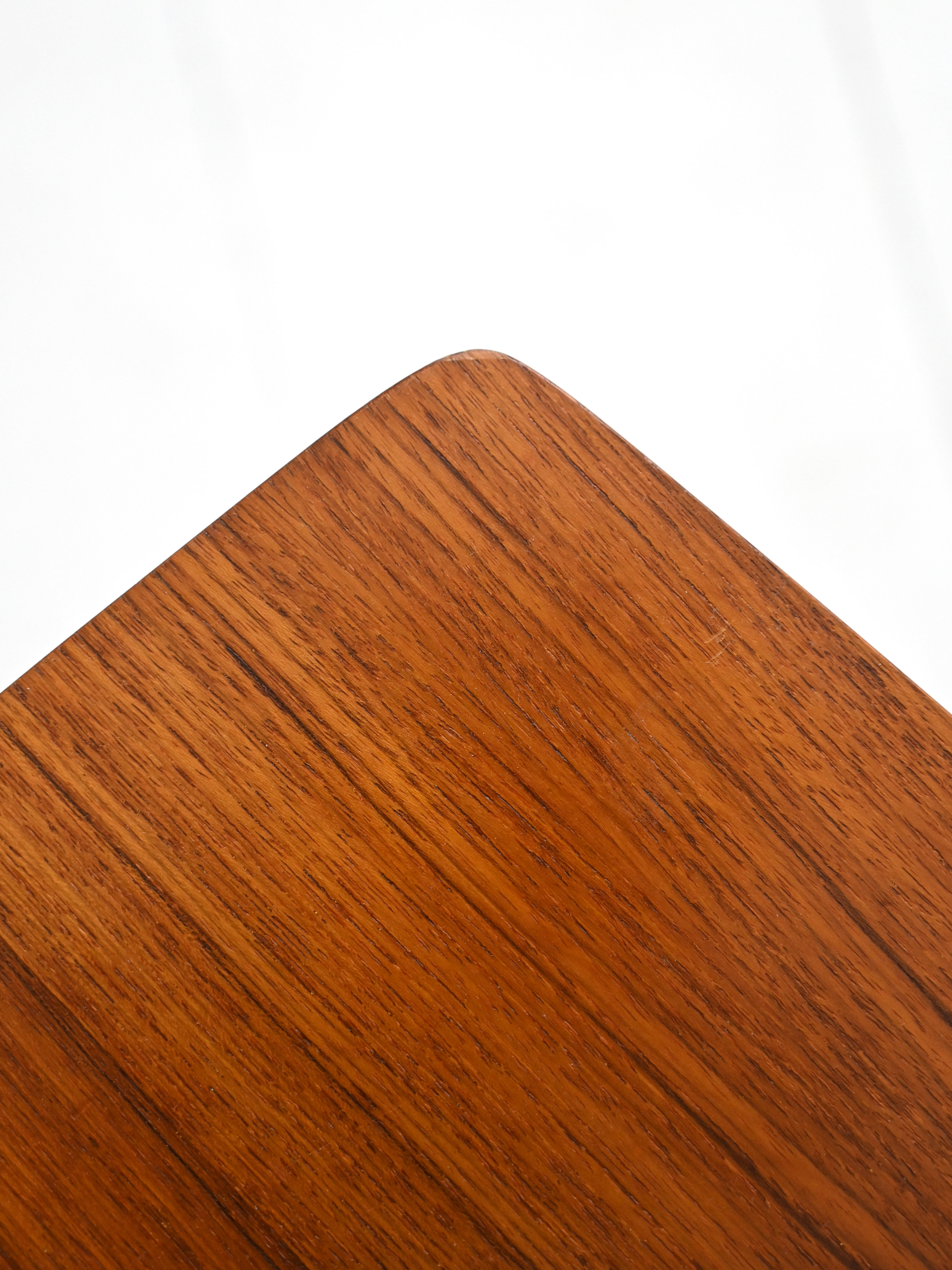 Vintage coffee table with magazine rack