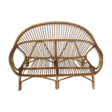 Rattan bench