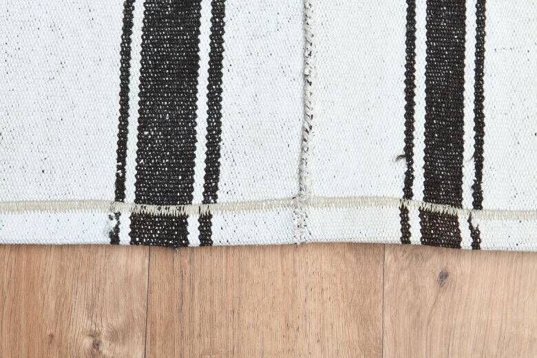 Vintage Striped Turkish Kilim Runner 60 x 243 cm
