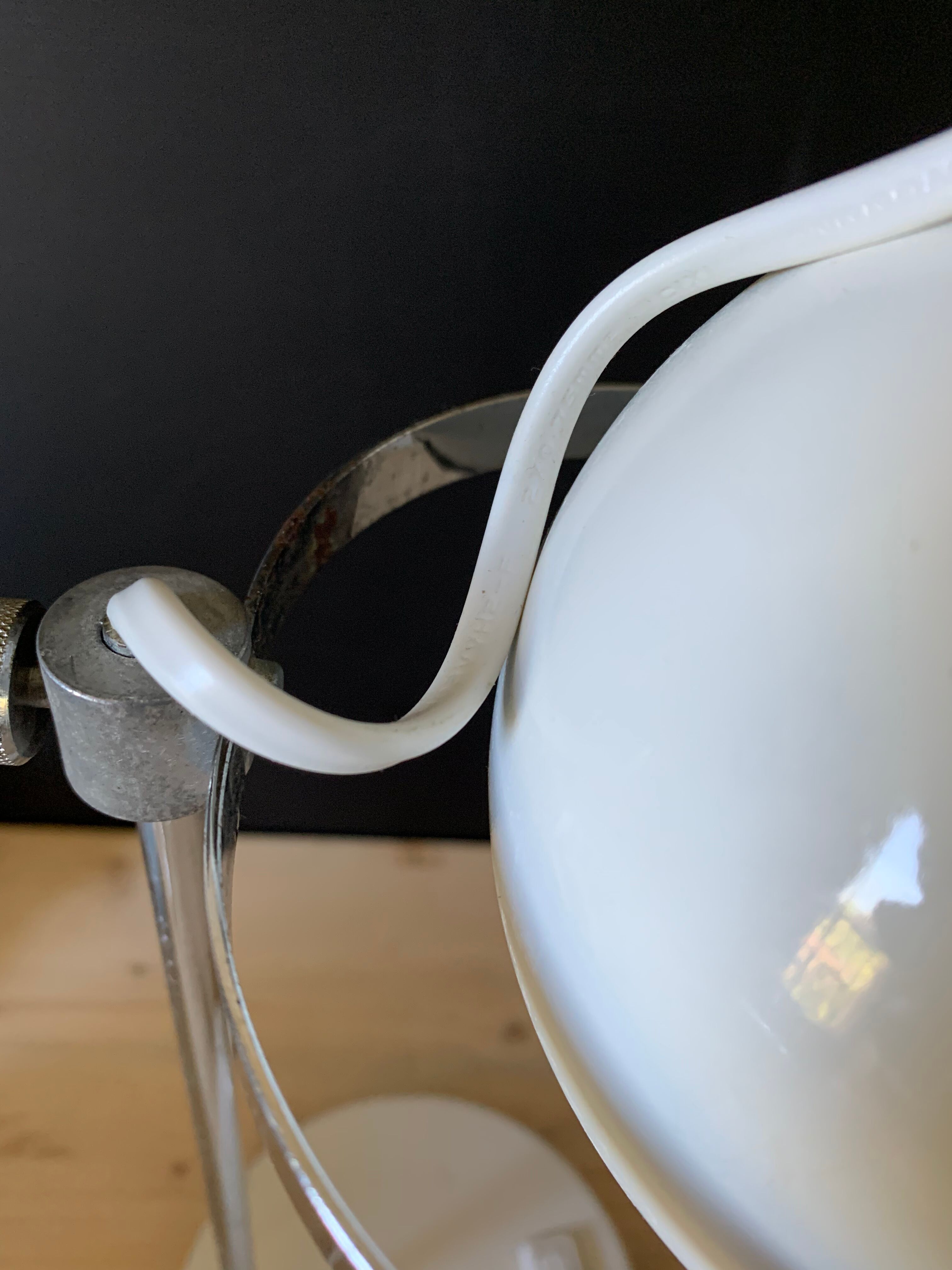 Vintage eyeball lamp