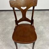 Chaise de salle à manger Jugendstil très rare n°522 par Thonet