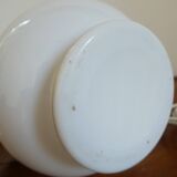 Vintage 1960s pear-shaped opaline lamp base