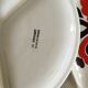 Six vintage fondue plates Le Creuset 70s