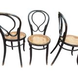 Fischel N'14 Thonet style bistro chairs