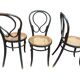 Fischel N'14 Thonet style bistro chairs