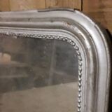Napoleon III silver mirror