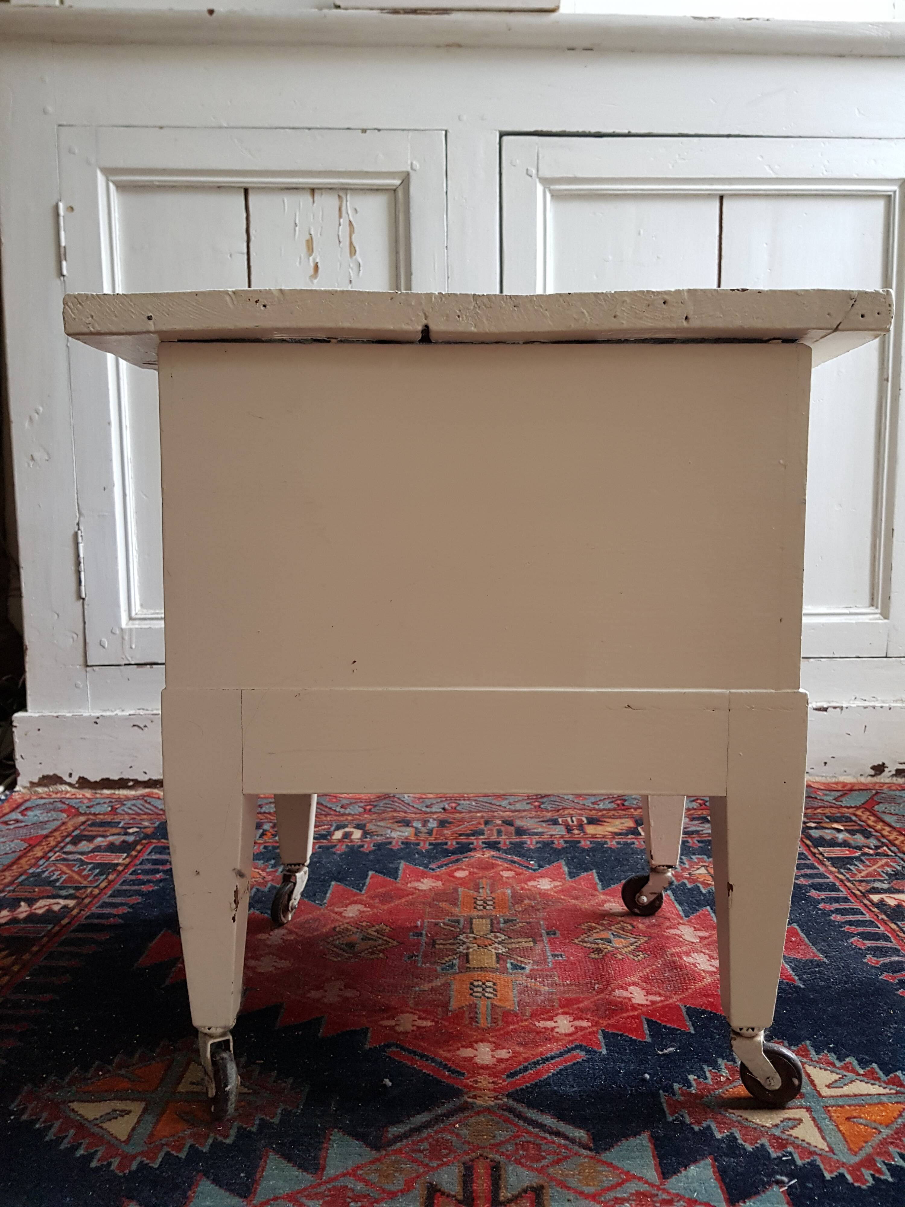 Small wooden locker cabinet