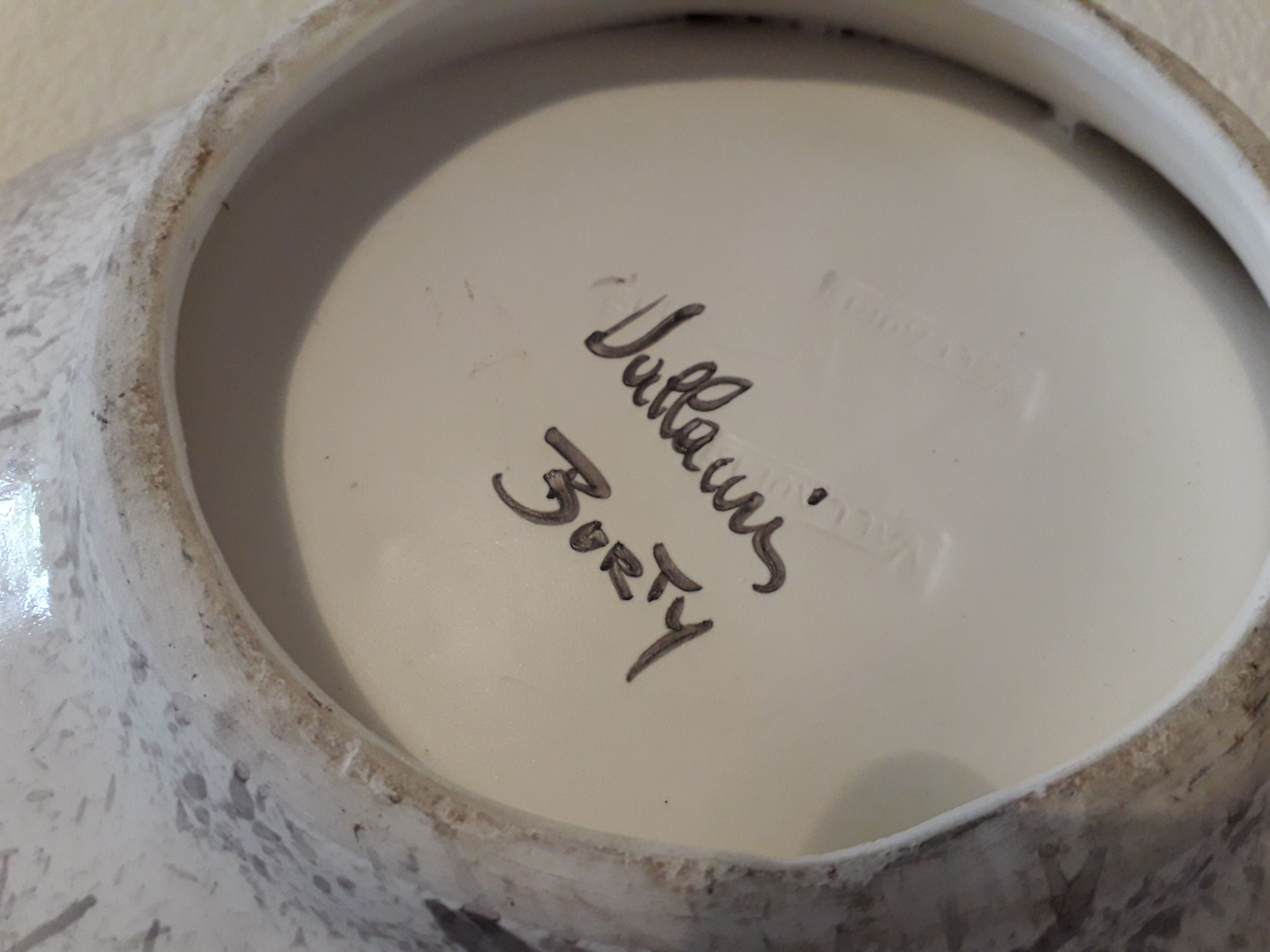 Vallauris borty trinket bowl