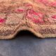 Tapis Marocain Boujad rose - 380 x 186 cm