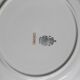 Set of 6 flat plates Luneville, Libourne model, vintage French