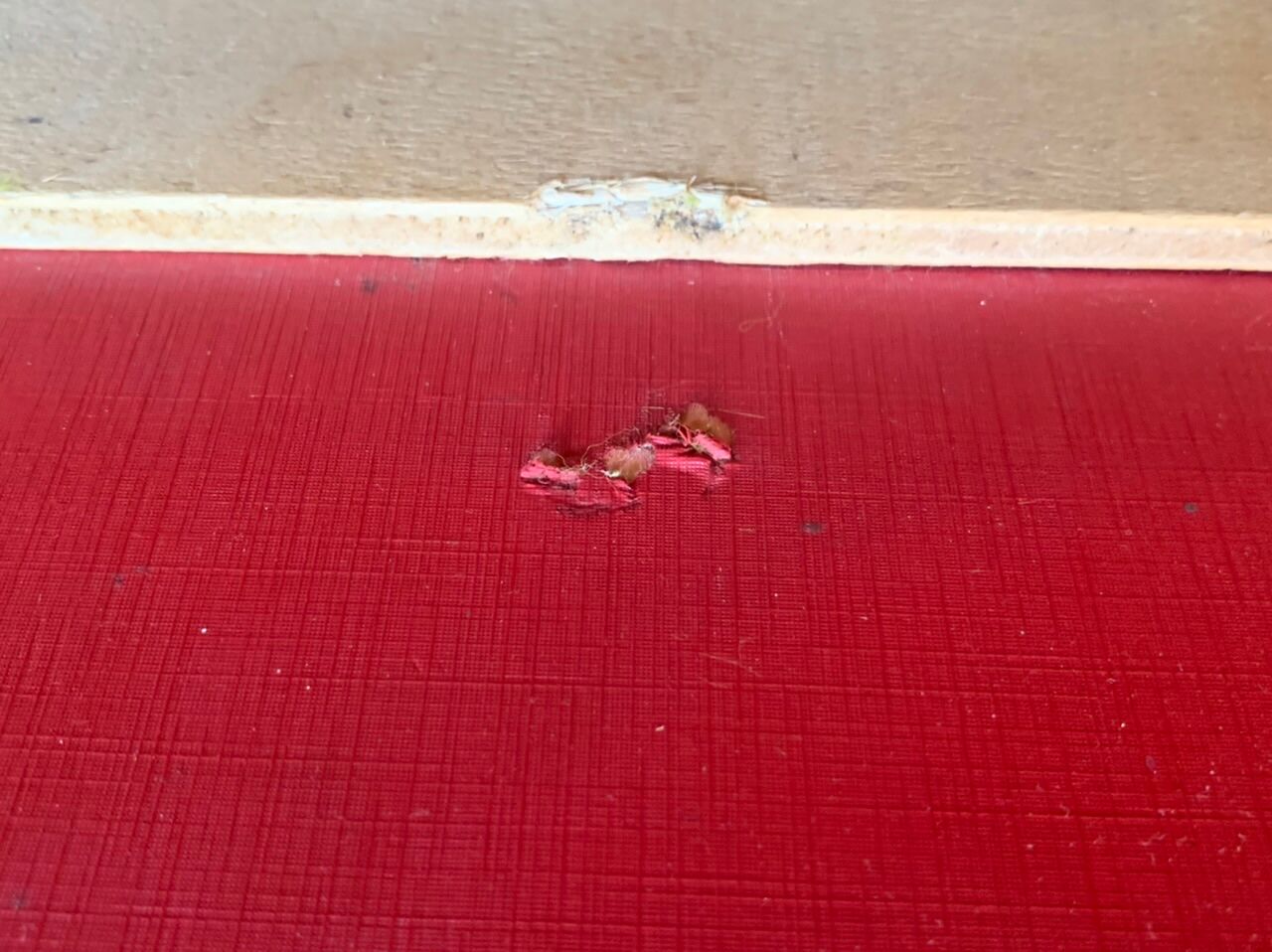 Vintage secretary on feet compass Scandinavian style, circa 50's