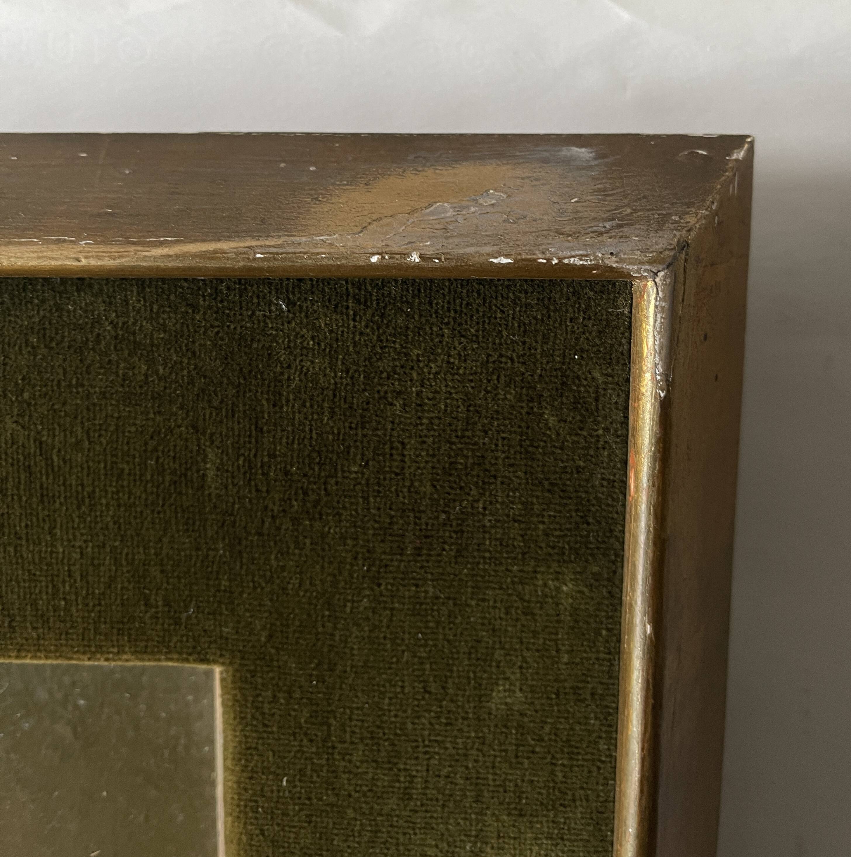 Still life oil on panel vase with immortelles