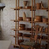 Classic Baroque style armchair in oak, made by a Danish cabinetmaker, 1930s.