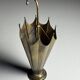 Vintage copper umbrella stand