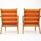 1960s Pair of Armchairs, Czechoslovakia