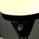 Midcentury Opaline Glass and Iron Floor Lamp by Stilnovo, Italy