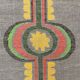 Modernist mid-century linen wall tapestry, Finland, 1960s