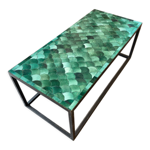 Table basse zellige