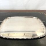 Large silver metal tray Mappin and Webb