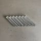 7 moulded glass knife rests