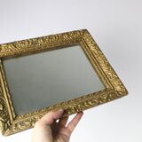 Miroir en bois doré, 19ème