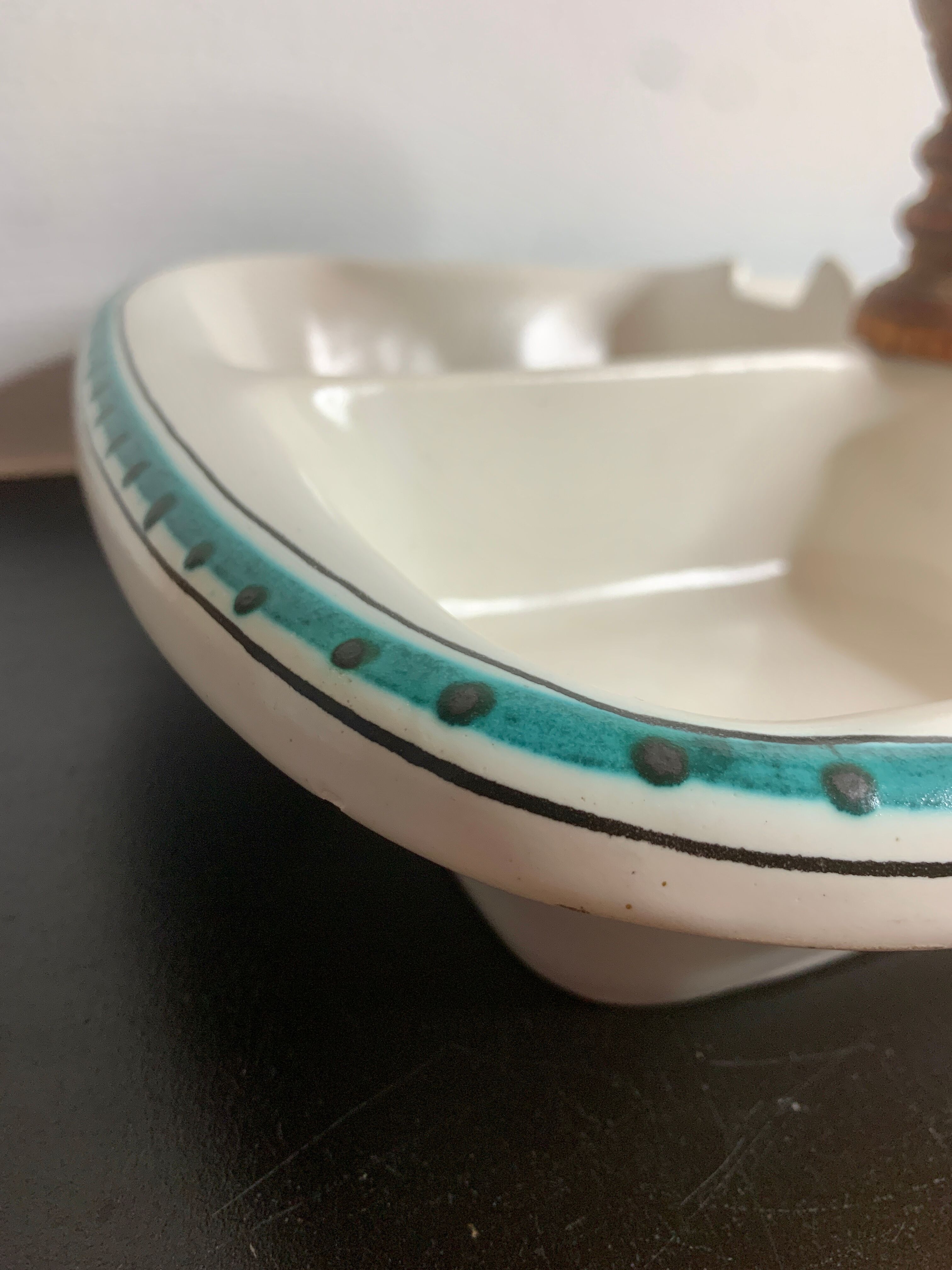 Ceramic dish by Roger Capron, 1960's