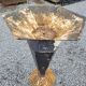 Iron standing planter