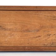 Carved wooden box Indochina late 19th early 20th popular art