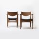 Danish armchair in oak and teak, 1960s