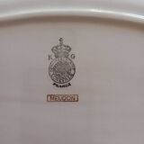 Plat ovale et raviers "Meudon" K&G Lunéville