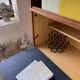 Modernist teak secretary desk, 1950s