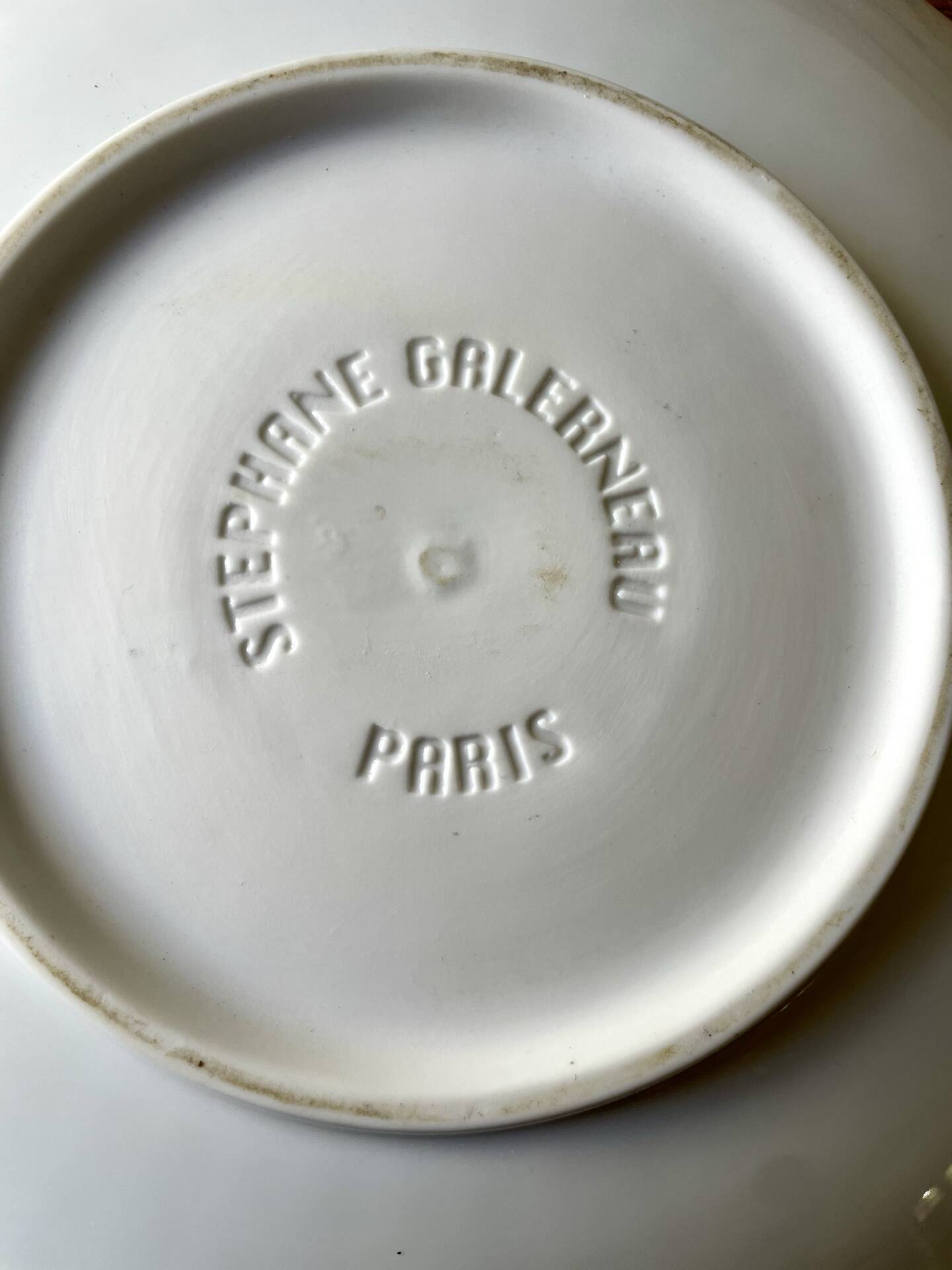Large Porcelain Bowl from Sologne - Stéphane Galerneau PARIS