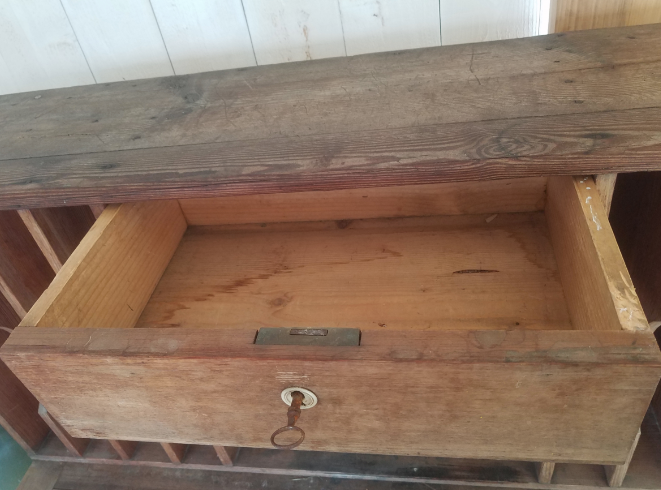 Vintage corner desk
