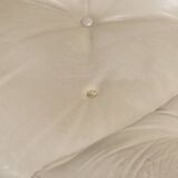 Fauteuil en cuir Karaté Michel Cadestin, 1970s