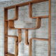 Room divider by L. Volák for Dřevopodnik Holešov, Czechoslovakia, 1960s
