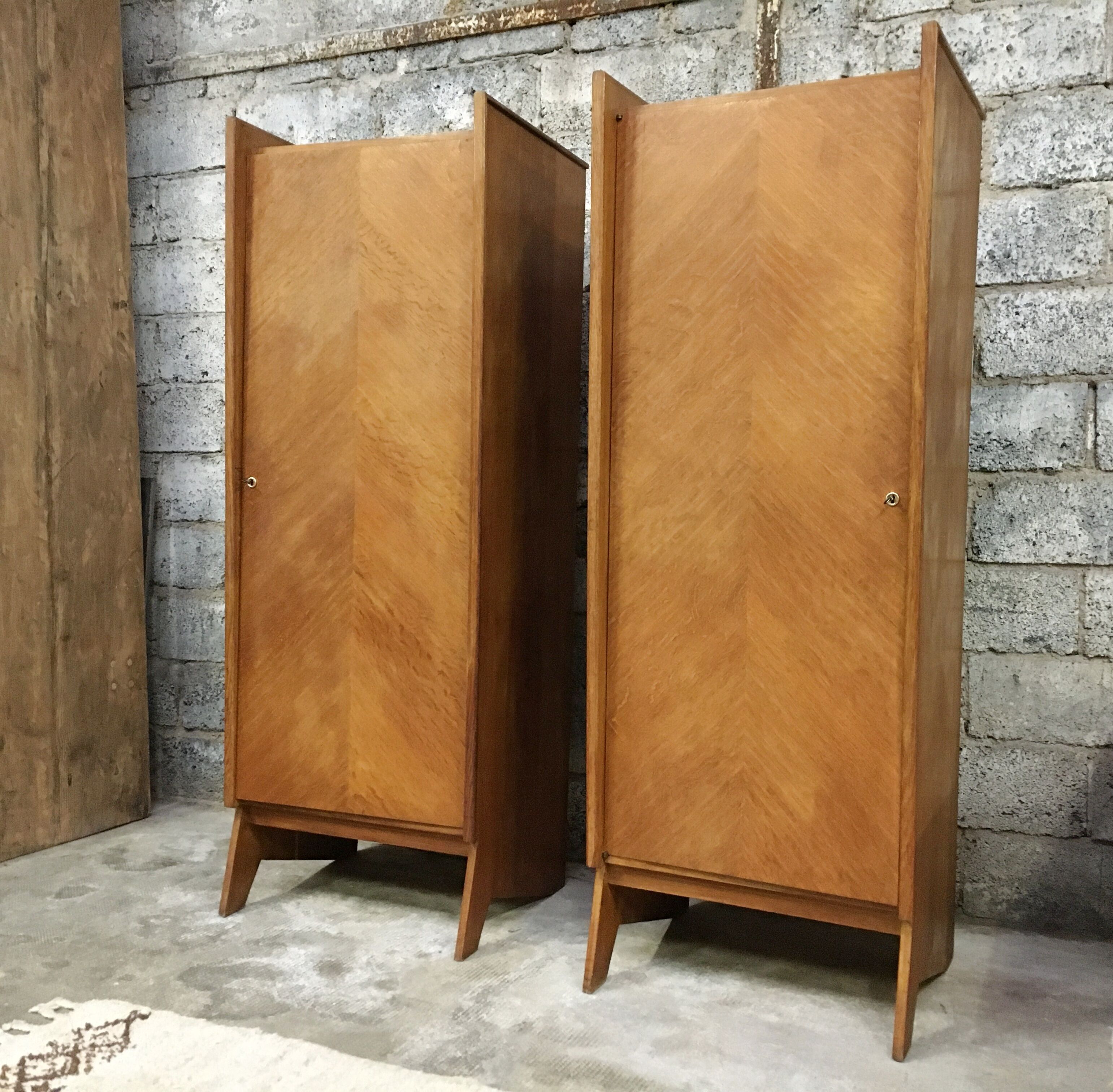 Pair of university wardrobes