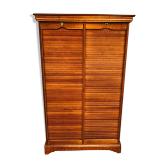 Double curtain binder