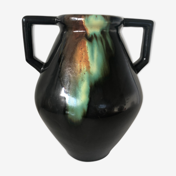 Vase céramique émaillé