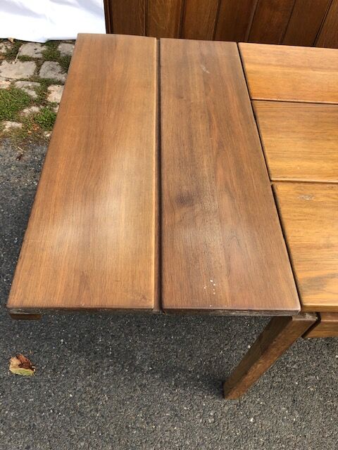 Scandinavian table with extensions