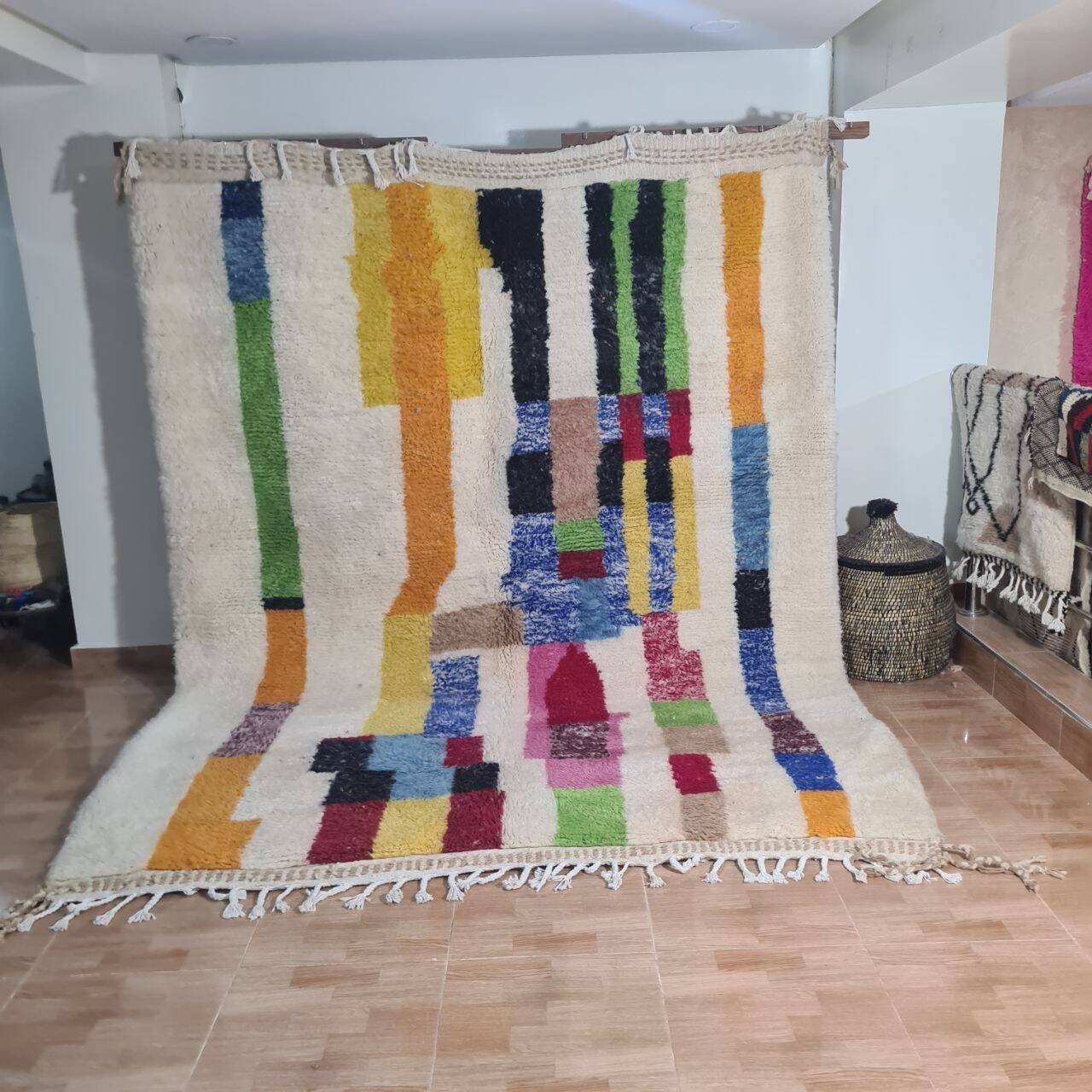 Handmade Moroccan Berber rug 300 x 200 cm