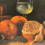 Painting on canvas - Still life - Fruits & Candle - PAYTON