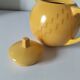 Salins teapot – Memphis design from the 1980s, golden yellow colour.
